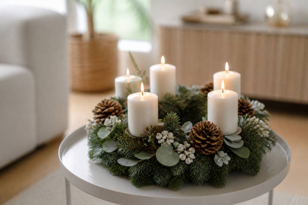 Adventskranz trend 2026: die schönsten ideen für moderne weihnachtsdekoration