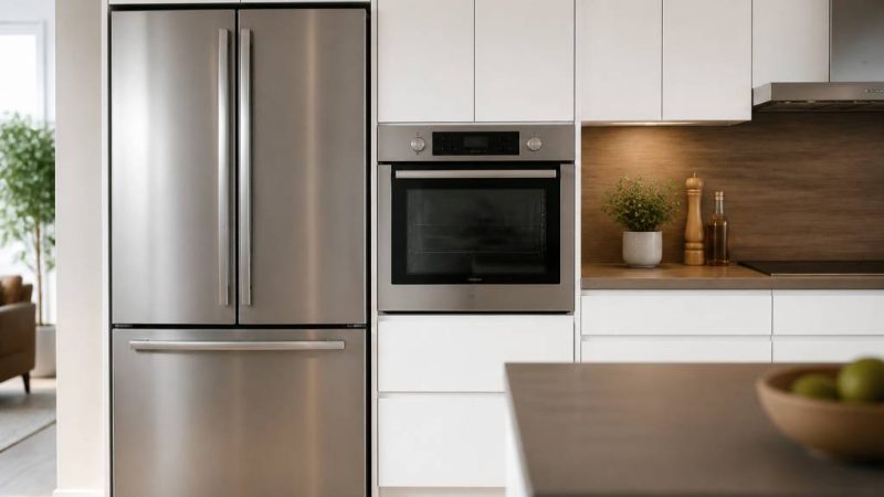 Backofen neben kühlschrank: worauf bei der küchenplanung zu achten ist